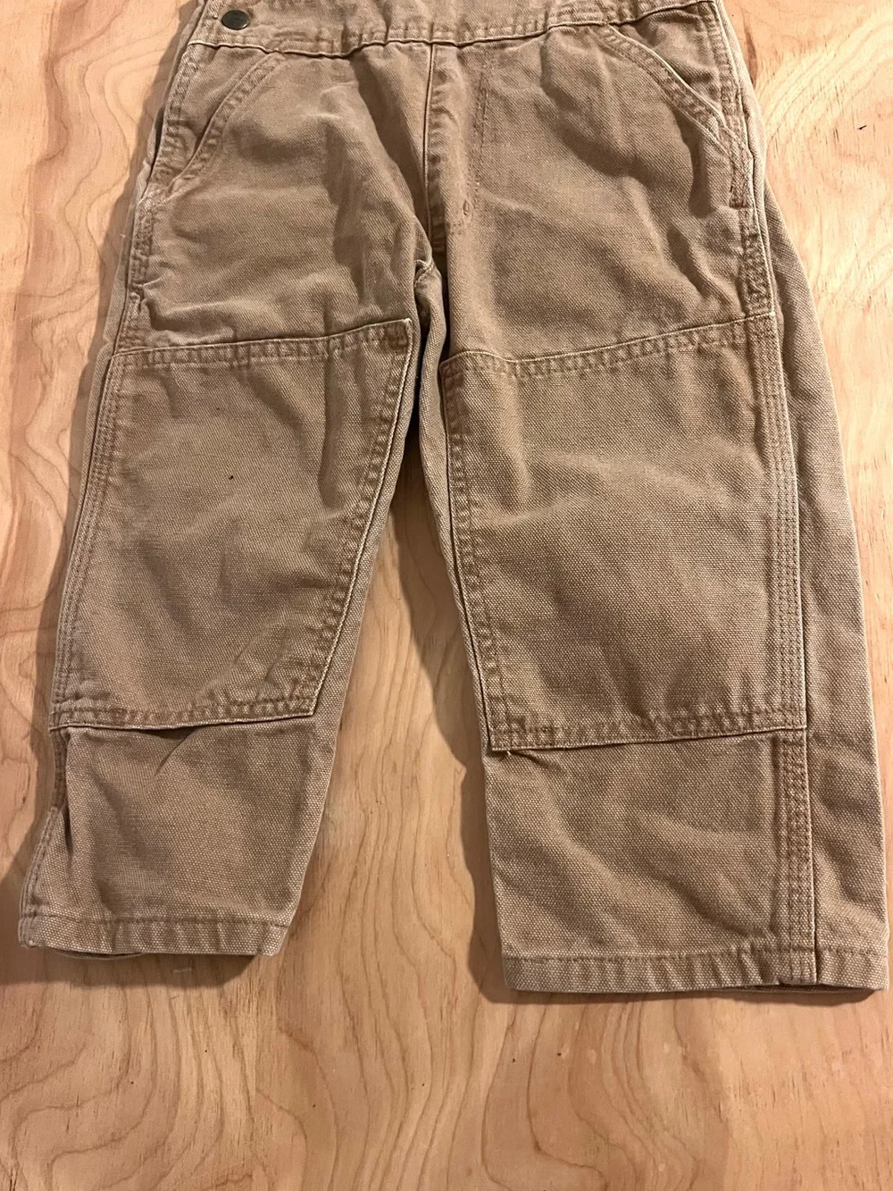 Carhartt 3T Camel Brown Overalls